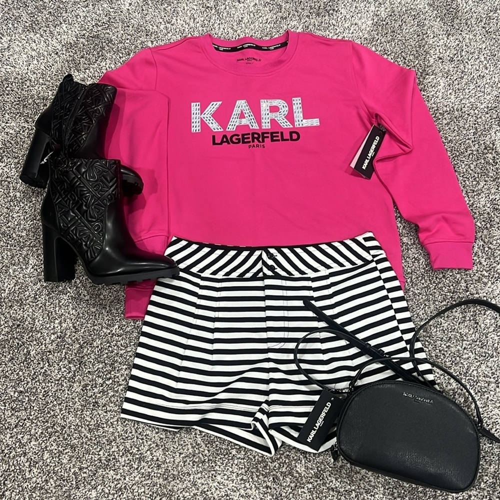 KARL LAGERFELD PARIS SWEATSHIRT